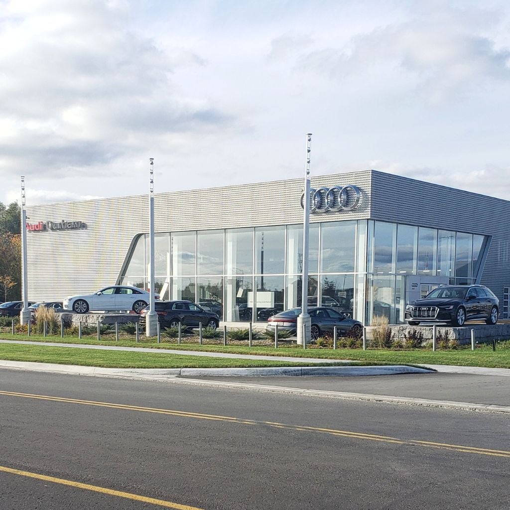 Two people chatting with each other across the gas pump.