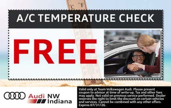 Free A/C Temperature Check