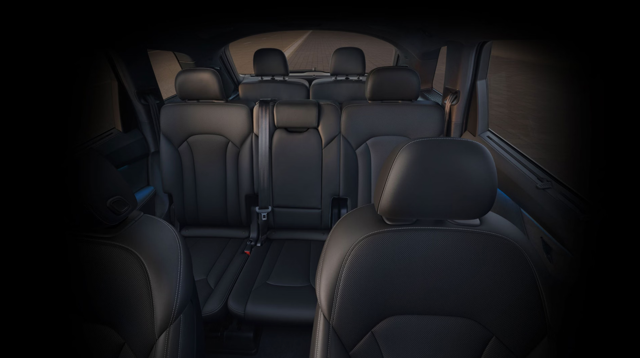 Interior of the 2025 Audi Q7 near you in Abbeville, LA