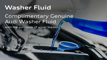 Washer Fluid specials at Audi Downtown Vancouver