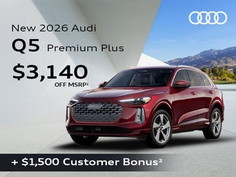 Front profile 2026 Audi Q5 Premium Plus Parked