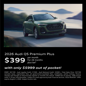2026 Audi Q5 Lease Offer