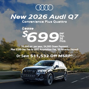 Side view of an Audi Q7