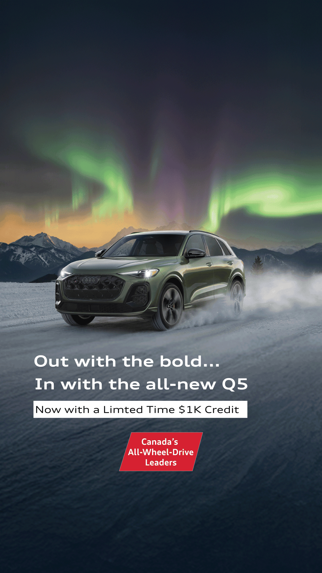 Audi Uptown 8 Final Days Sales Event, Canada's Number One Selling German Luxury Brand