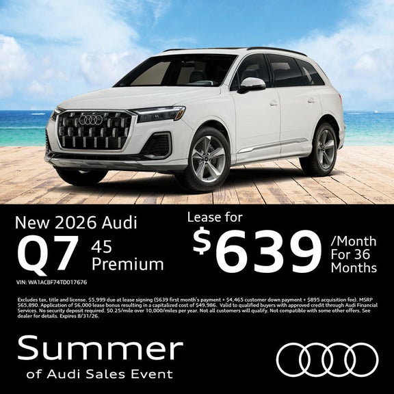 New 2026 Audi Q7