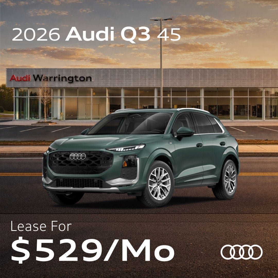 Audi Q3 Lease Deal at Audi Warrington.