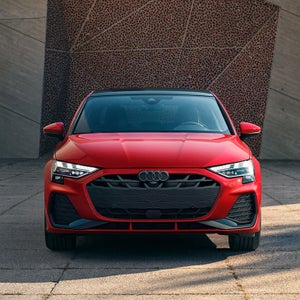 Front view of an Audi A3