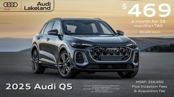 Audi Lakeland offer for a 2025 Audi Q5