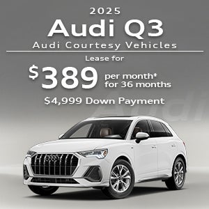Audi Q3 Loaner Special