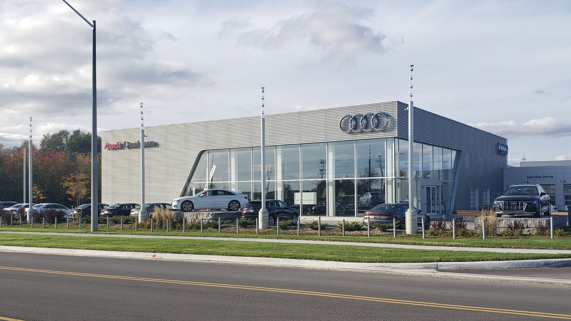 image of audi durham building