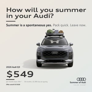 2026 Audi Q3 S line lease special