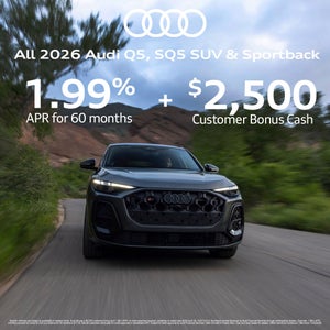 Front view of Audi