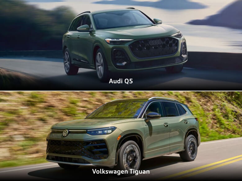 Audi Q5 vs. VW Tiguan
