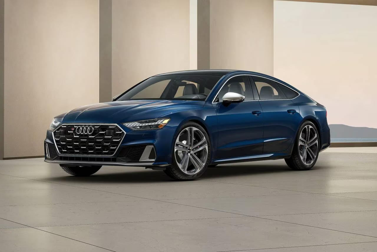 The Audi S7 (Blue)