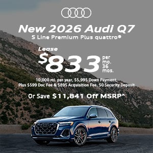 Side view of an Audi Q7