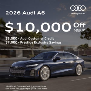 Audi A6 Discount Offer