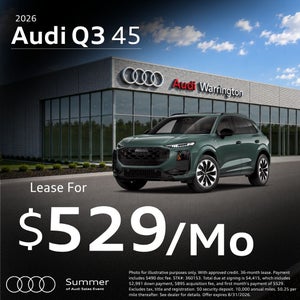 2026 Audi Q3 Lease Offer.