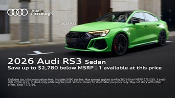 2026 Audi RS3 Sedan