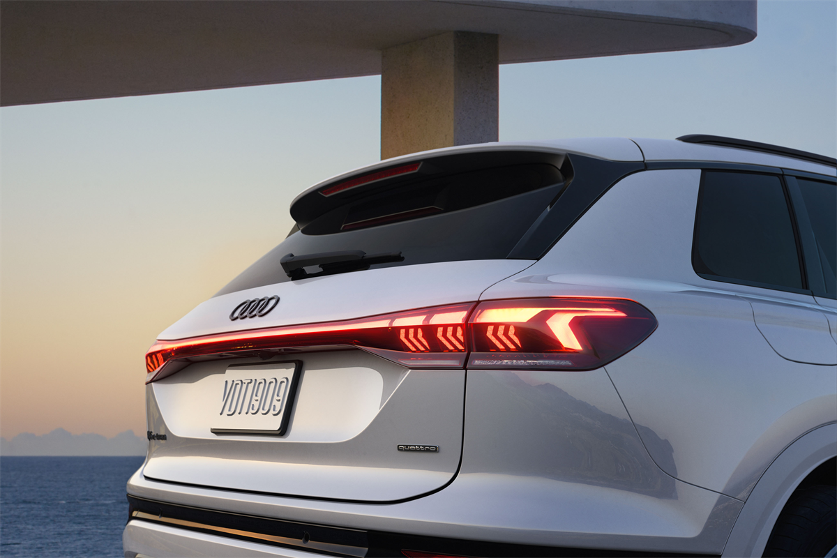 Rear bumper of the 2027 Audi Q6 e-tron