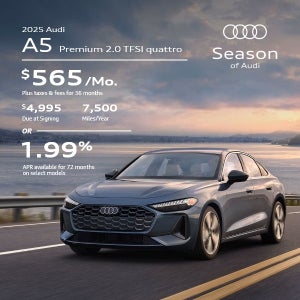 2025 Audi A5 Premium 2.0 TFSI quattro Lease For $565/mo OR 1.99% APR