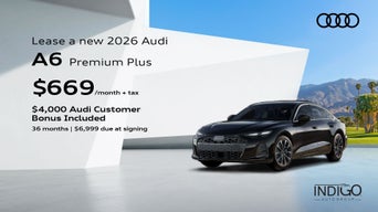 2026 Audi A6 Sedan front facing