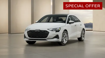 Front view of 2026 Audi A3