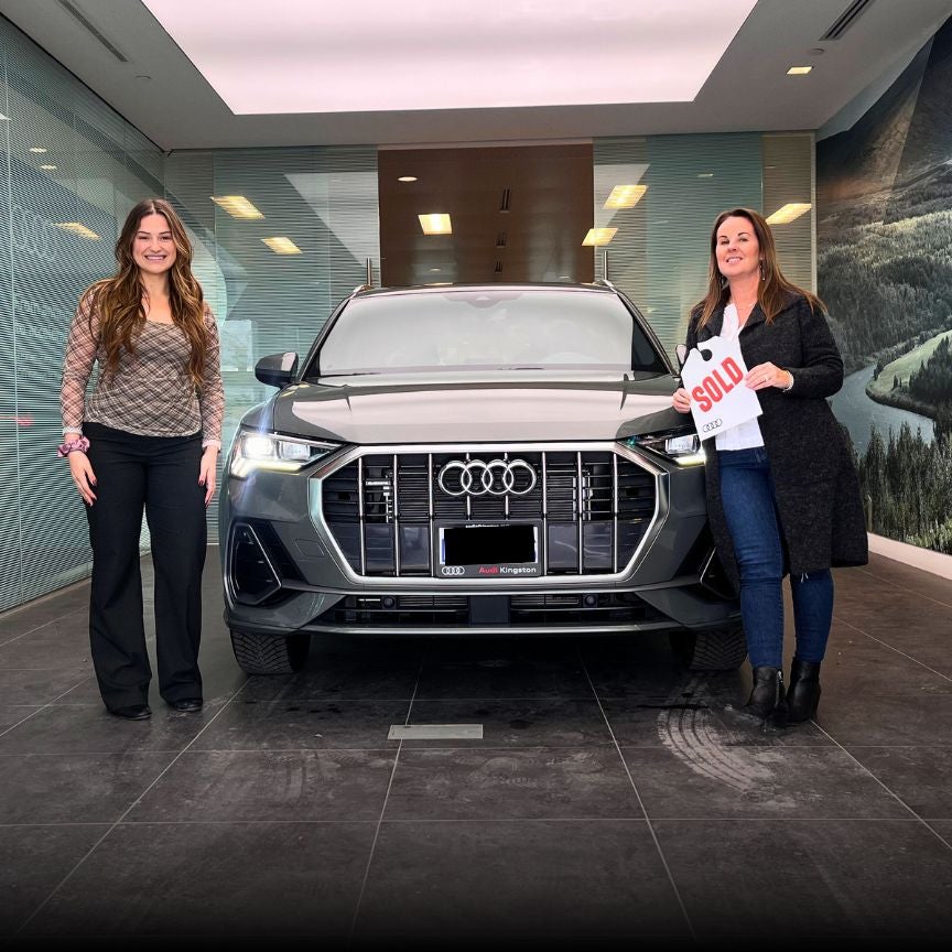 Image of an Audi delivery from Aaliyah