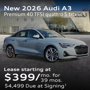 New 2026 Audi A3 Premium 40 TFSI quattro S tronic® 