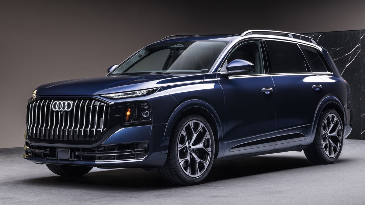 Blue 2027 Audi Q9 Full-Size Luxury SUV