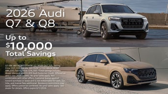 2026 Audi savings