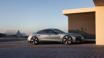 Side view of the Audi S e-tron GT.