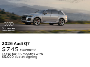 2026 Audi Q7 July Special from Audi San Jose