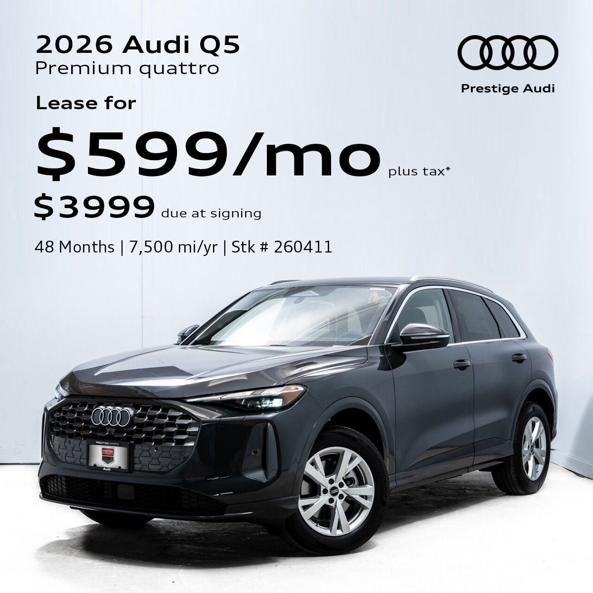 2026 Audi Q5 Lease Offer