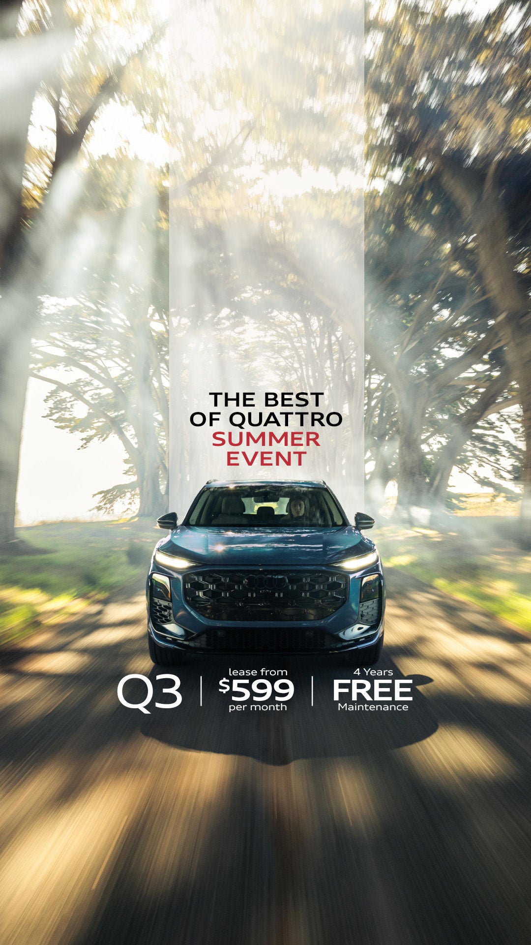 Lease the all-new Q3 from $599 per month.