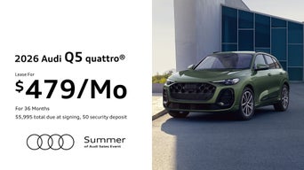  Audi Q5 parked.