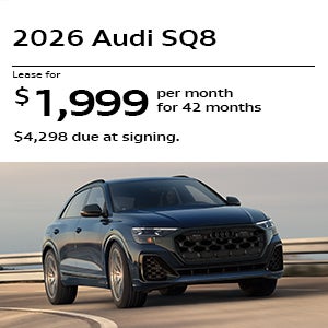 2026 Audi SQ8 Specials