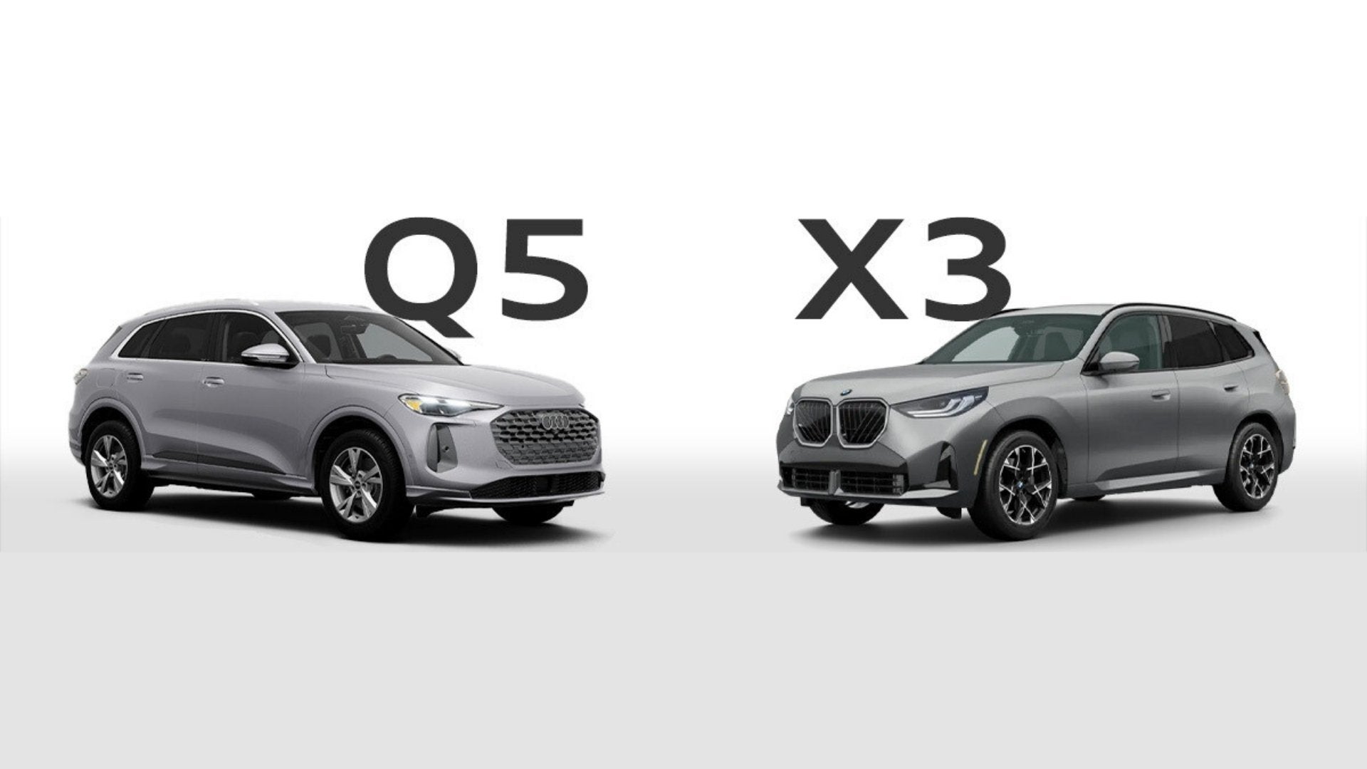 Audi Q5 vs BMW X3