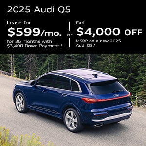 Side view of an all-new Audi Q5