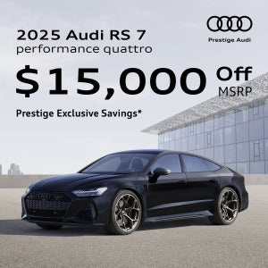 2025 Audi RS 7 - $15,000 Off MSRP*