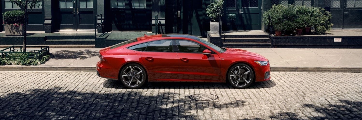 Side view of 2025 Audi A7 