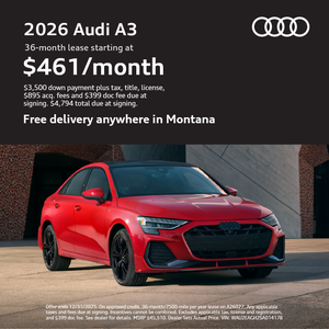 2026 Audi A3 Lease Special