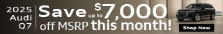 Audi Q7 February Savings Offer