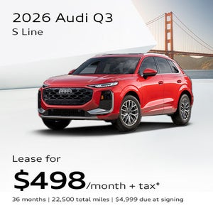 2026 Audi Q3 S line parked