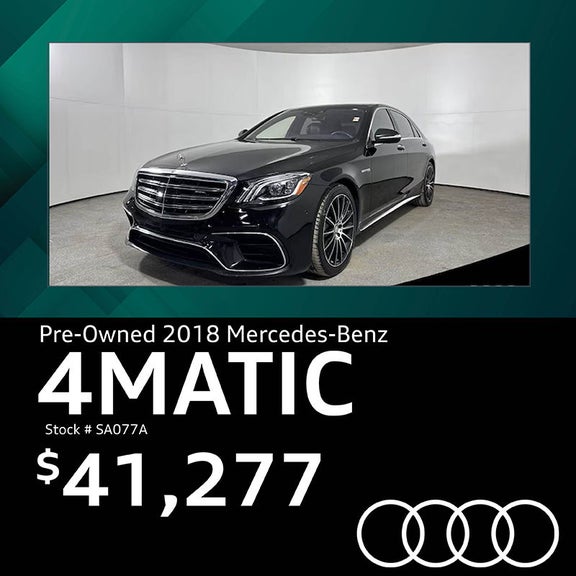 Pre-Owned 2018 Mercedes-Benz 4Matic - SA077A