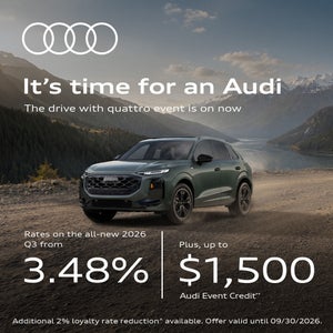 Drive with Quattro Audi Q3