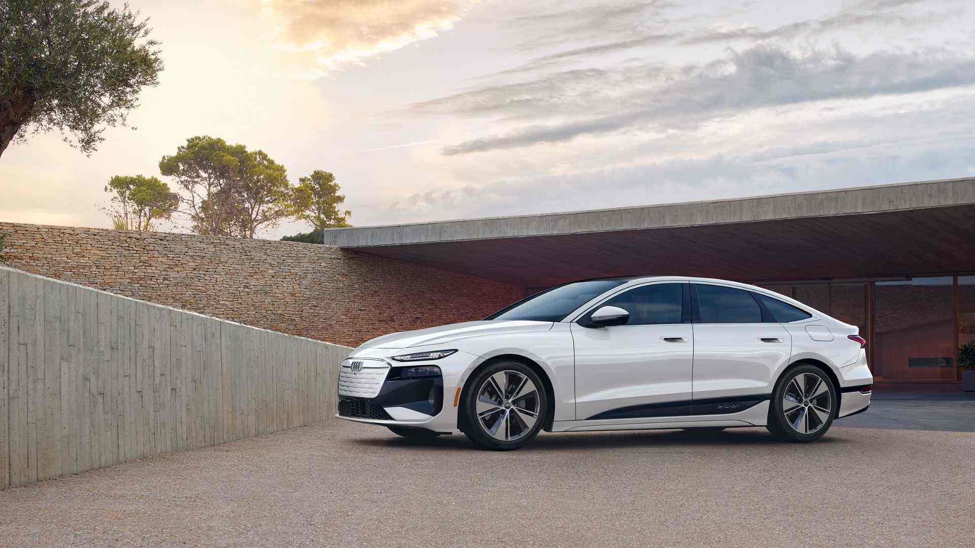 Luxury EV Performance Face Off Between Audi A6 Sportback e-tron And Tesla Model 3