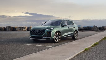 Audi Q3 parked
