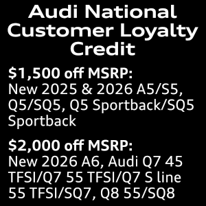 Audi National Offers