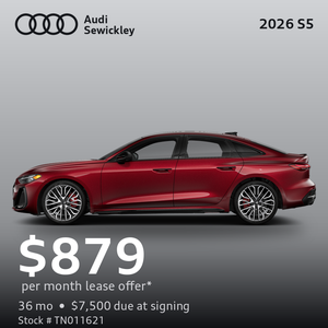 2026 Audi S5 Premium Plus lease special