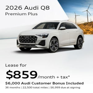 2026 Audi Q8 quattro Premium Plus parked